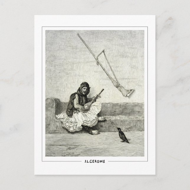 Jean-Léon Gérôme #228 - Fine Art Postcard (Front)