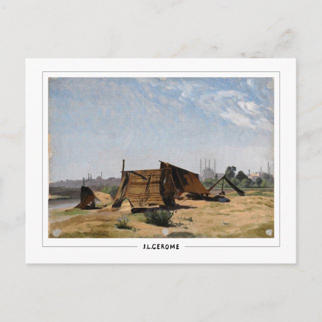 Jean-Léon Gérôme #242 - Fine Art Postcard (Front)
