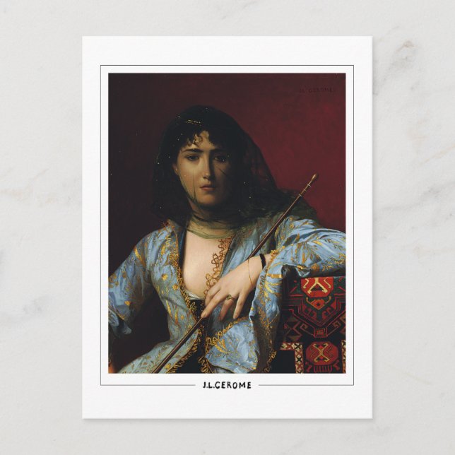 Jean-Léon Gérôme #258 - Fine Art Postcard (Front)