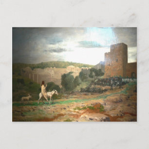 Jean-Leon Gerome- Entry of the Christ in Jerusalem Postcard