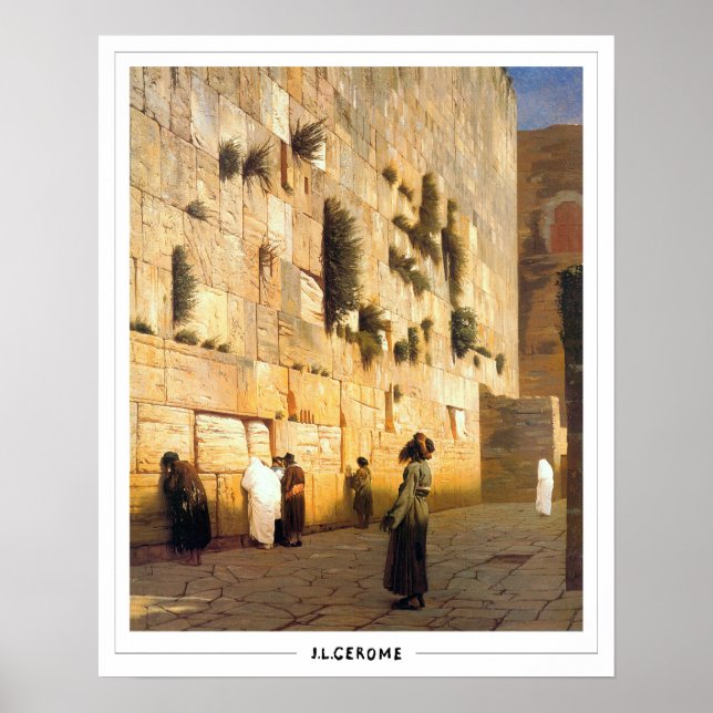 Jean-Léon Gérôme Zedign Art Poster #129 (Front)