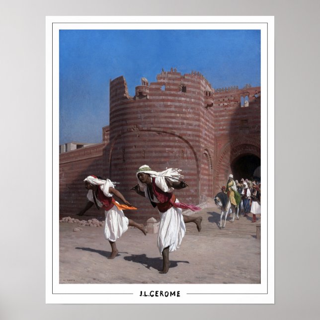 Jean-Léon Gérôme Zedign Art Poster #66 (Front)