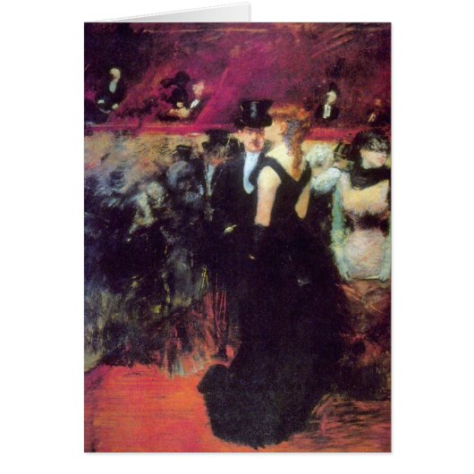 Jean-Louis Forain - Paris Opera Cards (Front)