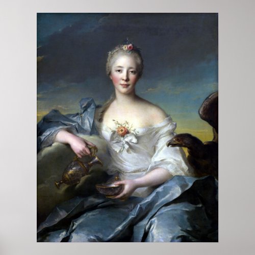 Jean_Marc Nattier Madame Le Fvre de Caumartin Poster