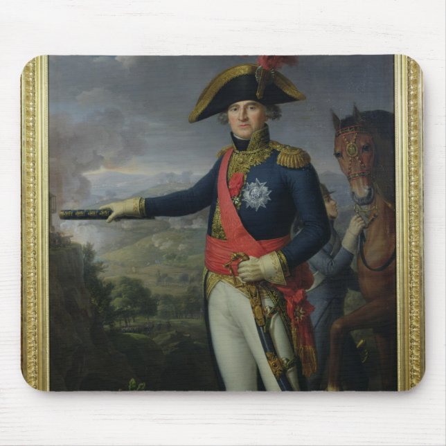 Jean Mathieu Philibert Serurier  Comte d'Empire Mouse Pad (Front)