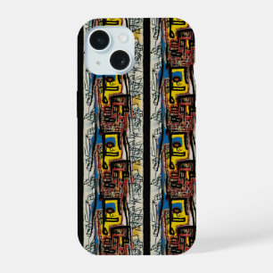 Jean-Michel Basquiat Inspired 2 iPhone 15 Case