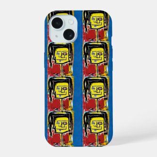 Jean-Michel Basquiat Inspired 3 iPhone 15 Case