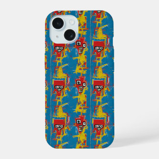 Jean-Michel Basquiat Inspired 9 iPhone 15 Case