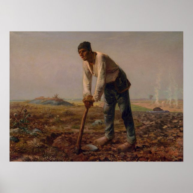 Jean Millet Painting Poster (Front)