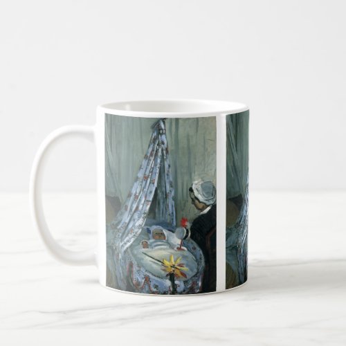 Jean Monet in His Cradle by Claude Monet Coffee Mug