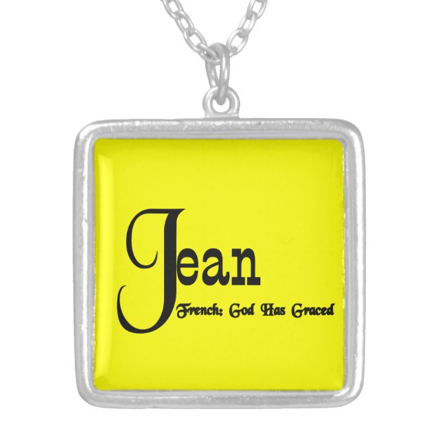 Jean Necklace (Front)