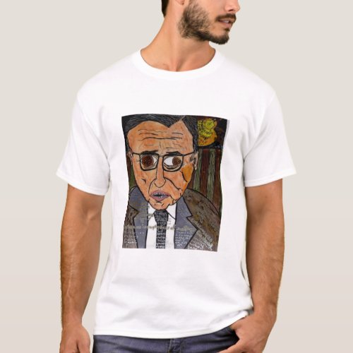 Jean_Paul Sartre T_Shirt