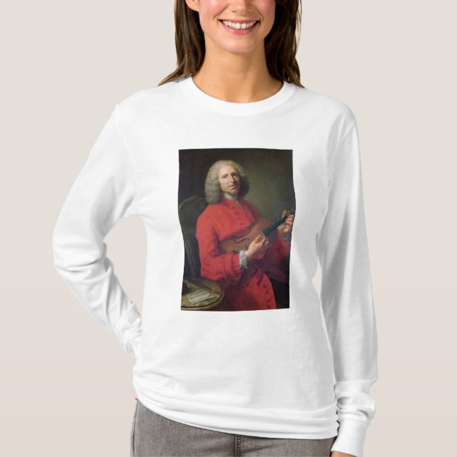 Jean-Philippe Rameau  with a Violin T-Shirt (Front)