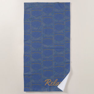 Jean Pocket Style Beach Towel