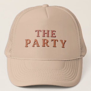 JEAN Retro 70's Themed The Party Bachelorette Trucker Hat