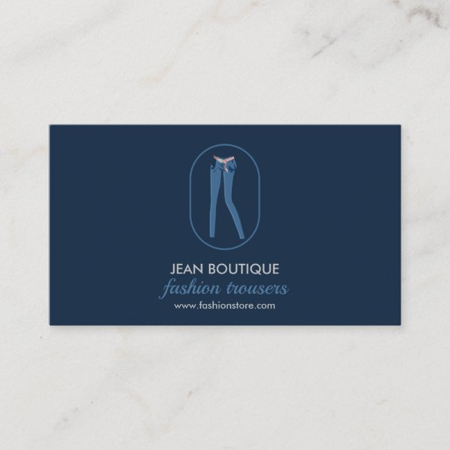 Jean Trouser Legging Business Card