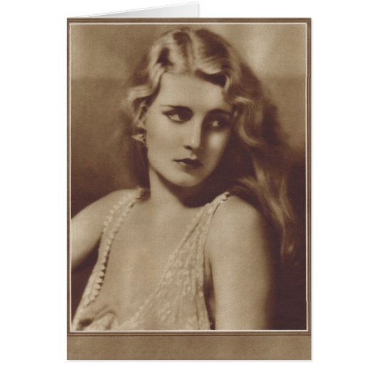 Jeanette Loff 1929 Cards (Front)