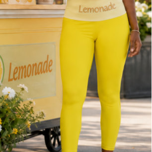 JEANIE DEE "2026 LEMONADE" -NEW LOOK! HIGH WAISTED CAPRI LEGGINGS