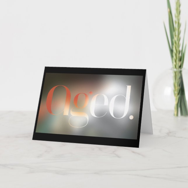 Jeanne: Aged Note Card (Front)