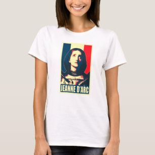 Jeanne Darc Joan Of Arc Retro France Poster Propag T-Shirt