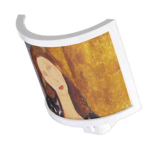 Jeanne Hebuterne portrait by Amedeo Modigliani Night Light (Angled)
