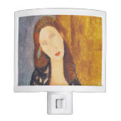 Jeanne Hebuterne portrait by Amedeo Modigliani Night Light (Front)