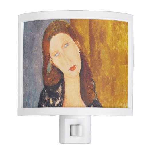 Jeanne Hebuterne portrait by Amedeo Modigliani Night Light (Front)