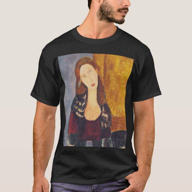 Jeanne Hebuterne portrait by Amedeo Modigliani T-Shirt (Front)