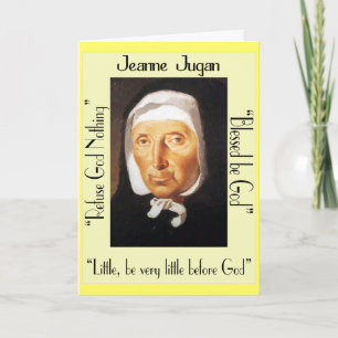 Jeanne Jugan Quotes Greeting Cards