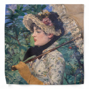 Jeanne (Spring) By Édouard Manet Bandana