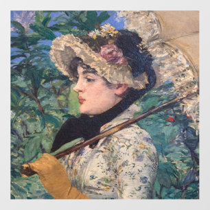 Jeanne (Spring)  By Édouard Manet Floor Decals