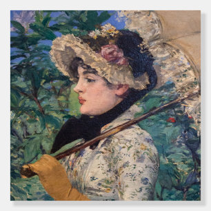 Jeanne (Spring) By Édouard Manet Foam Board