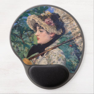 Jeanne (Spring) By Édouard Manet Gel Mouse Pad