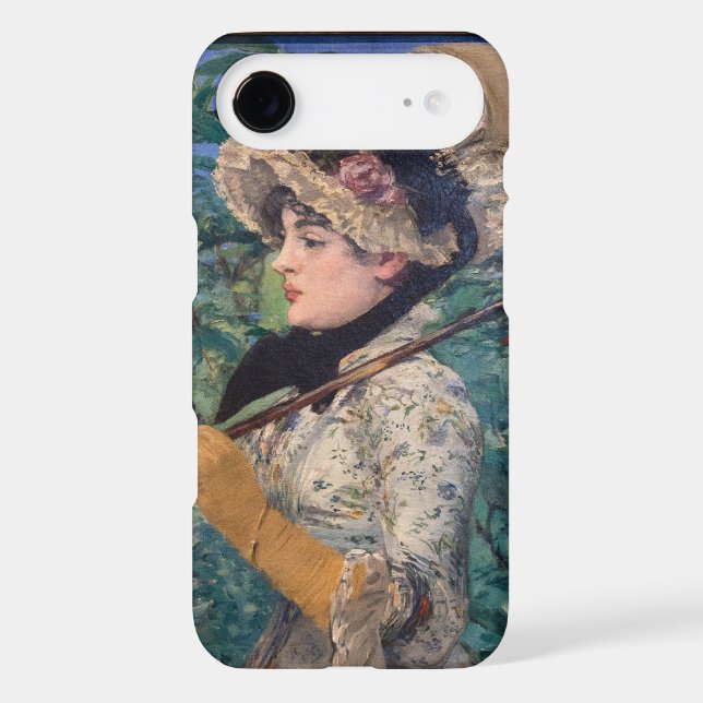 Jeanne (Spring)  By Édouard Manet iPhone Case (Back)