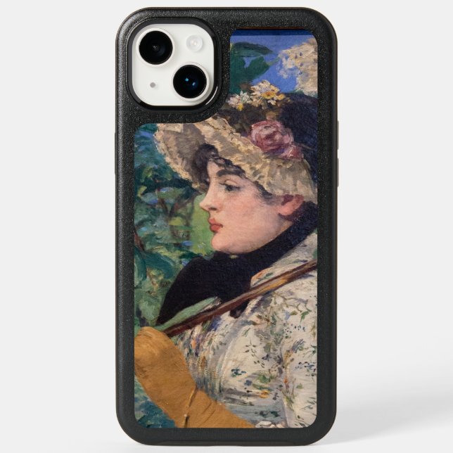Jeanne (Spring)  By Édouard Manet Otterbox iPhone Case (Back)