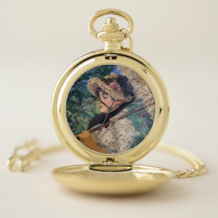Jeanne (Spring) By Édouard Manet Pocket Watch