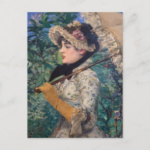 Jeanne (Spring)  By Édouard Manet Postcard