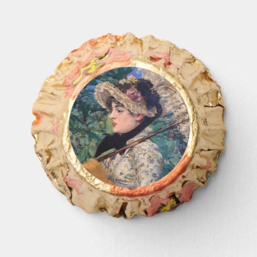 Jeanne Spring  By douard Manet Reeses Peanut Butter Cups