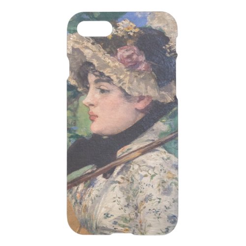 Jeanne Spring  By douard Manet iPhone SE87 Case