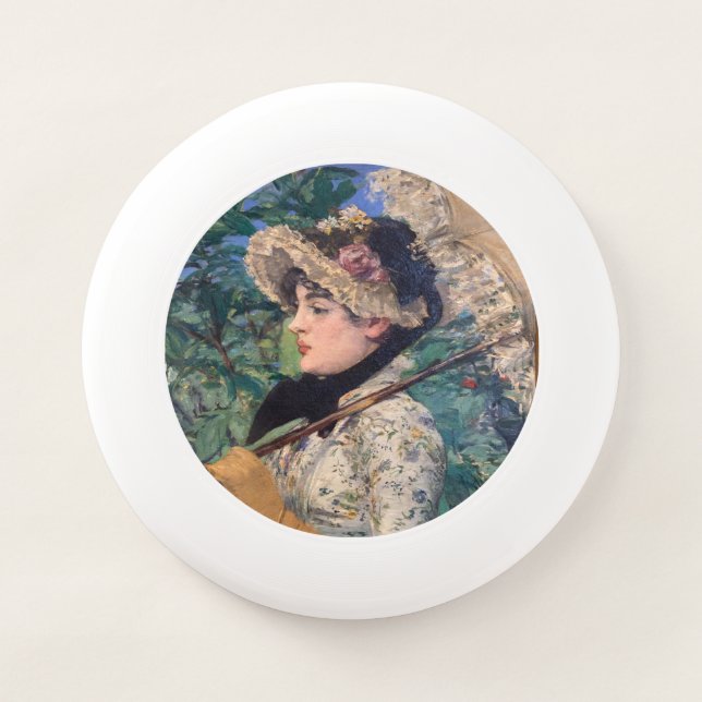 Jeanne (Spring)  By Édouard Manet Wham-O Frisbee (Front)