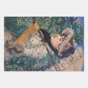 Jeanne (Spring)  By Édouard Manet Wrapping Paper Sheets