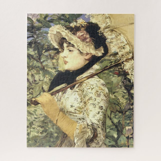 Jeanne, Spring by Edourd Manet Jigsaw Puzzle (Vertical)