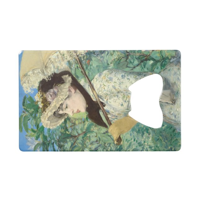 Jeanne (Spring) Edouard Manet    Credit Card Bottle Opener (Front (Horizontal))