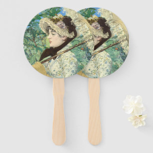 Jeanne (Spring) Edouard Manet Hand Fan