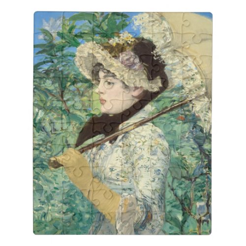 Jeanne Spring Edouard Manet   Jigsaw Puzzle