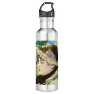 Jeanne (Spring) Edouard Manet Stainless Steel Water Bottle