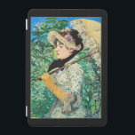 Jeanne Spring, famous Edouard Manet painting iPad Mini Cover<br><div class="desc">Edouard Manet's famous portrait painting,  Jeanne Spring,  1881</div>