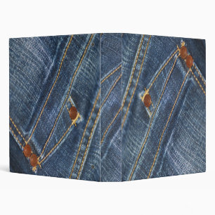 Jeans 3 Ring Binder
