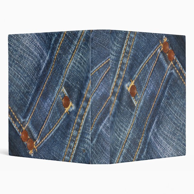 Jeans 3 Ring Binder (Background)
