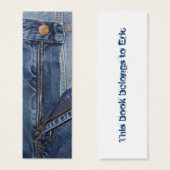 Jeans Bookmark (Front & Back)